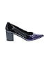 B Brian Atwood Color Block Purple Heels Size 9 1/2 - photo 1