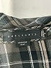 Sanctuary 100% Rayon Plaid Gray Long Sleeve Blouse Size S - photo 7