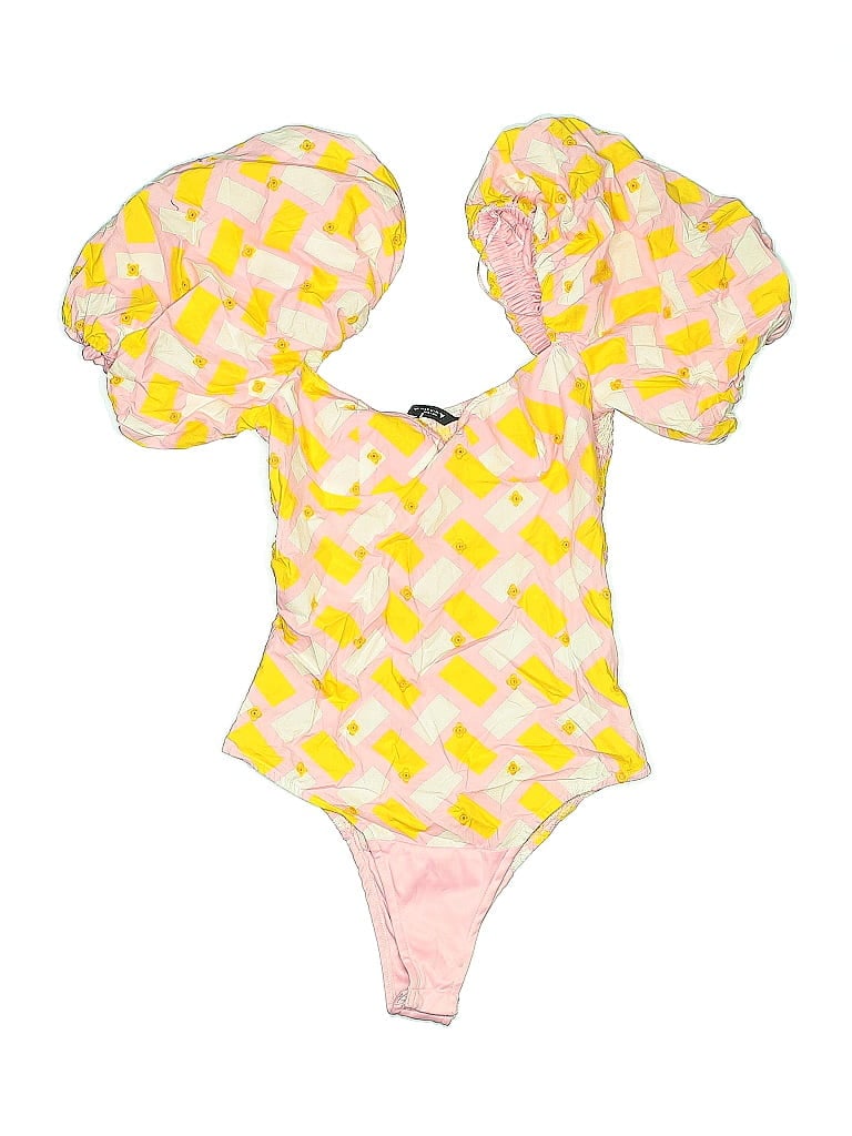Click to view more detailed imagery on our partner's website Pre-owned Zara Bodysuit In Yellow