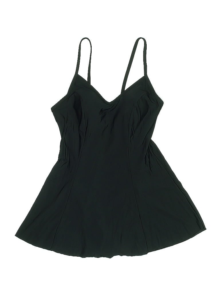 Pre-owned Shore Shapes Swimsuit Top Black Solid Pattern Swimwear