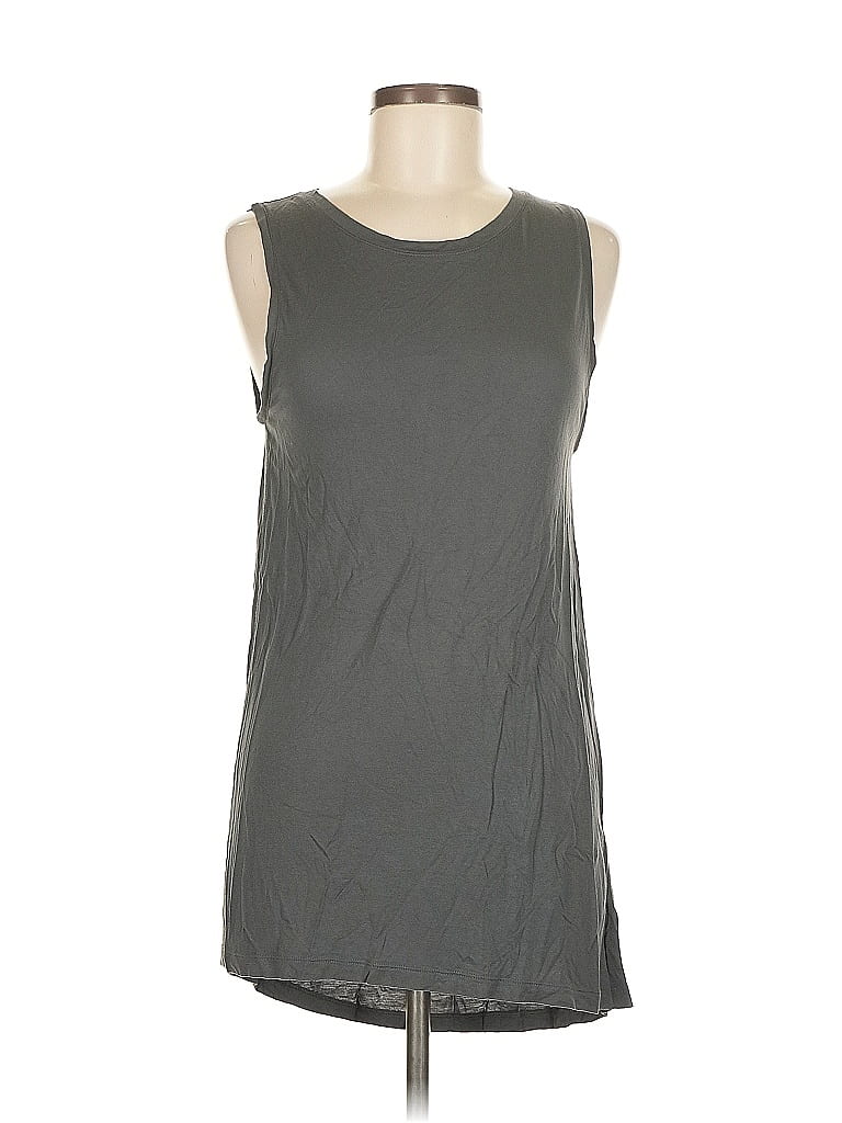 Pre-owned Banana Republic Sleeveless T-shirt In Gray