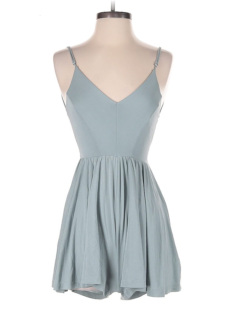 Pre-owned Silence And Noise Romper In Blue