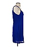 Three of Something 100% Polyester Solid Blue Cocktail Dress Size S - photo 4