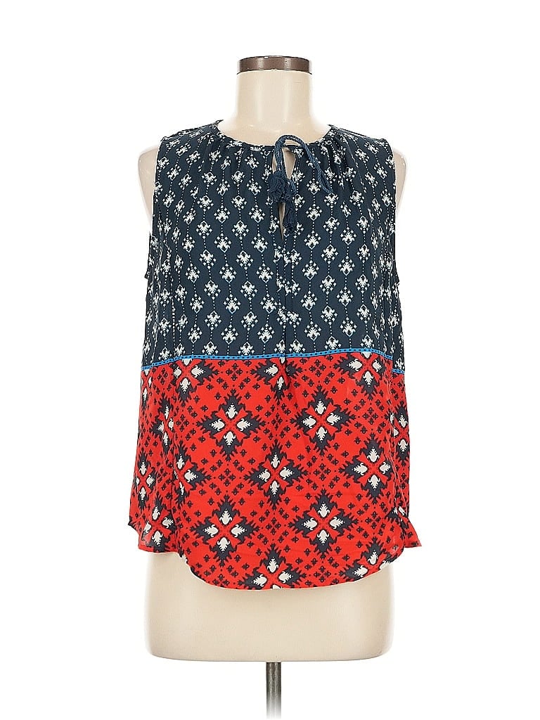 COLLECTIVE CONCEPTS Pre-owned Sleeveless Blouse In Red