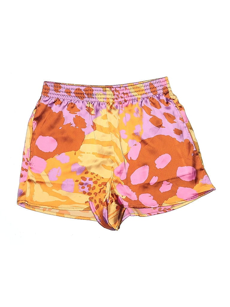 Pre-owned House Of Harlow 1960 Shorts In Orange