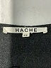 Hache 100% Lana Wool Black Sleeveless Blouse Size EU 40 / US 10 - photo 6