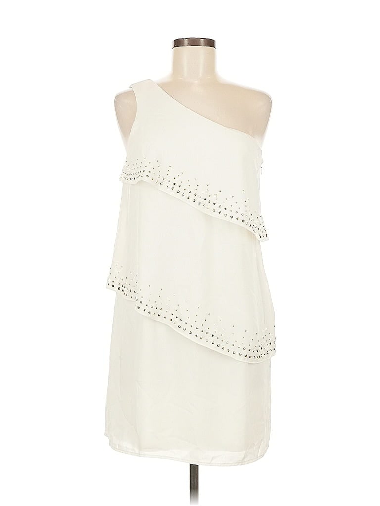 Pre-owned Express Cocktail Dress In White