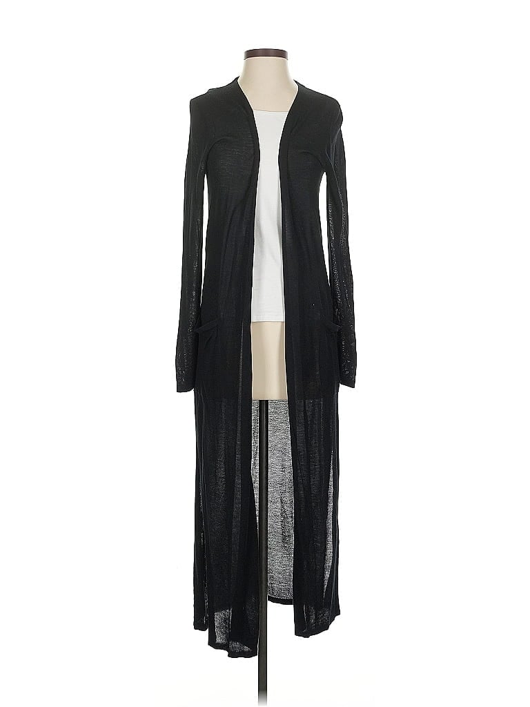 Pre-owned Mondetta Cardigan Sweater In Black