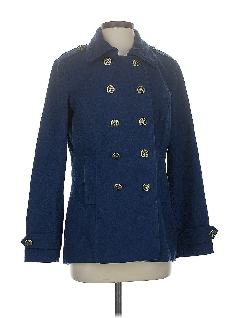 Pre-owned Cabi Coat In Blue