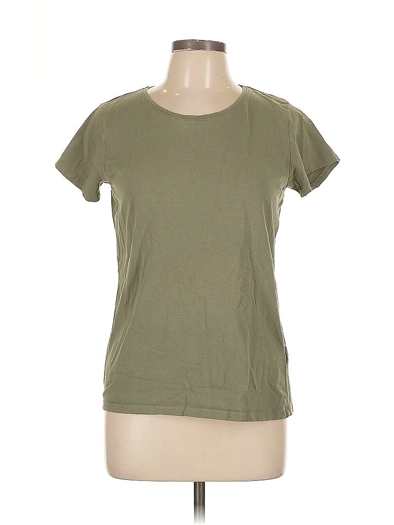 Pre-owned Assorted Brands Short Sleeve T-shirt In Green