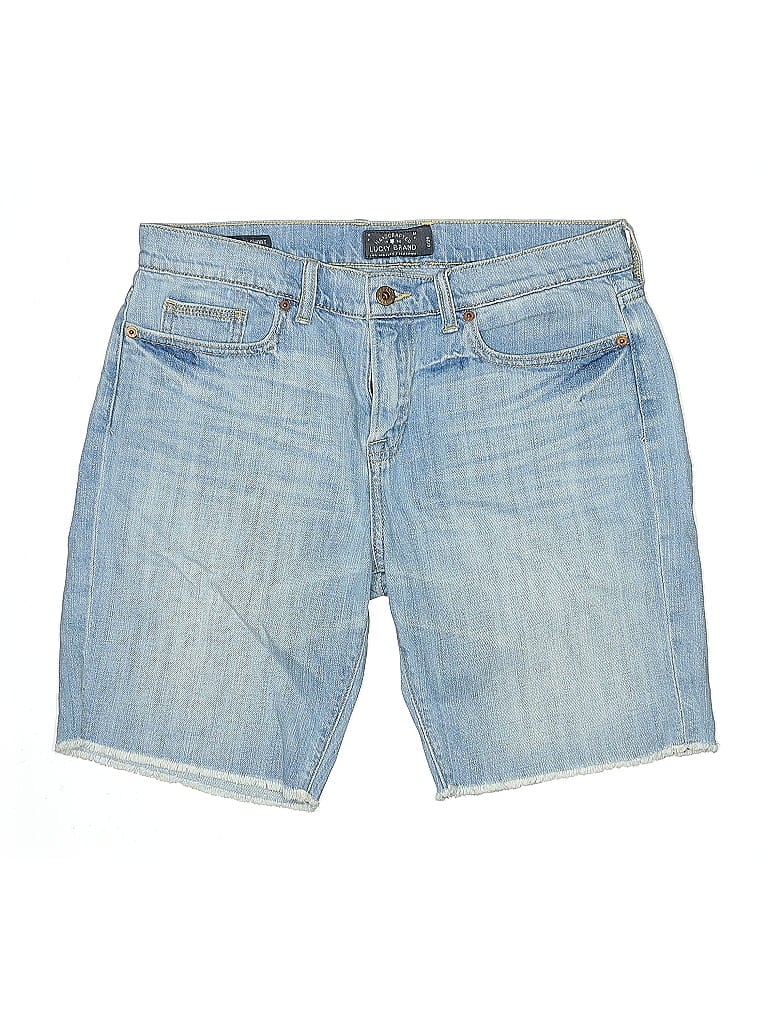 Pre-owned Lucky Brand Denim Shorts In Blue