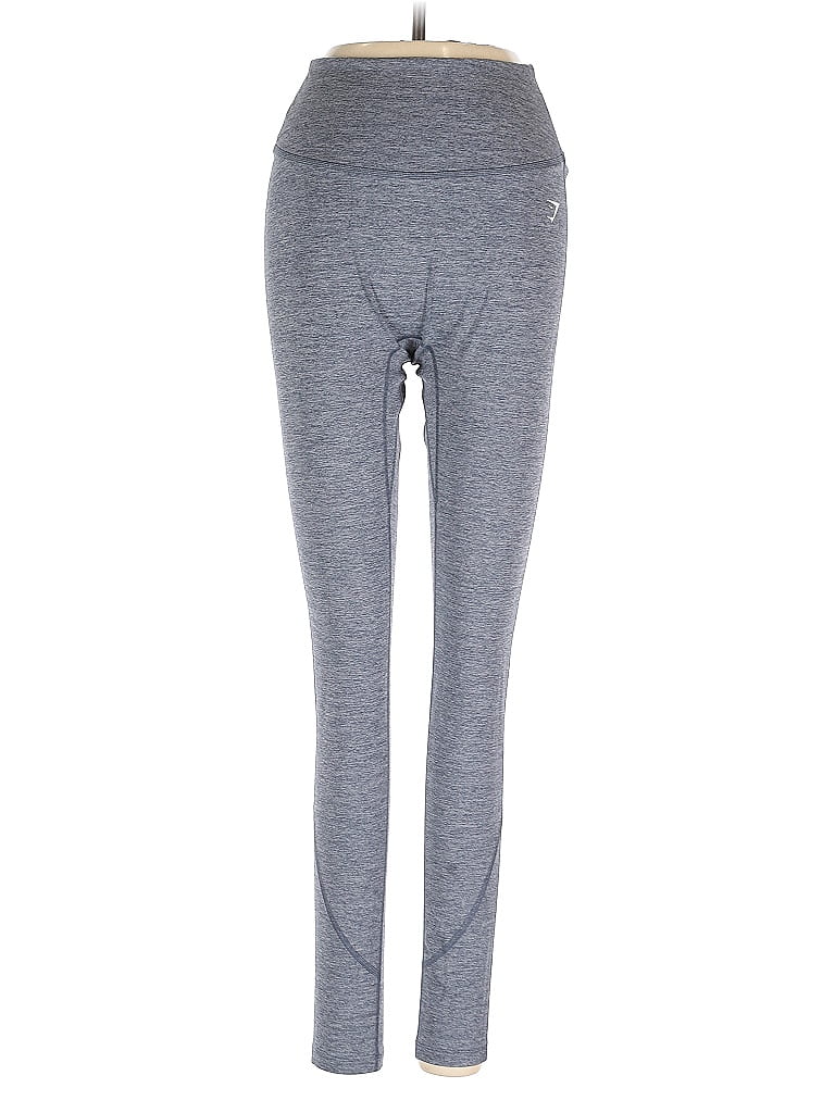 Pre-owned Gymshark Active Pants In Gray