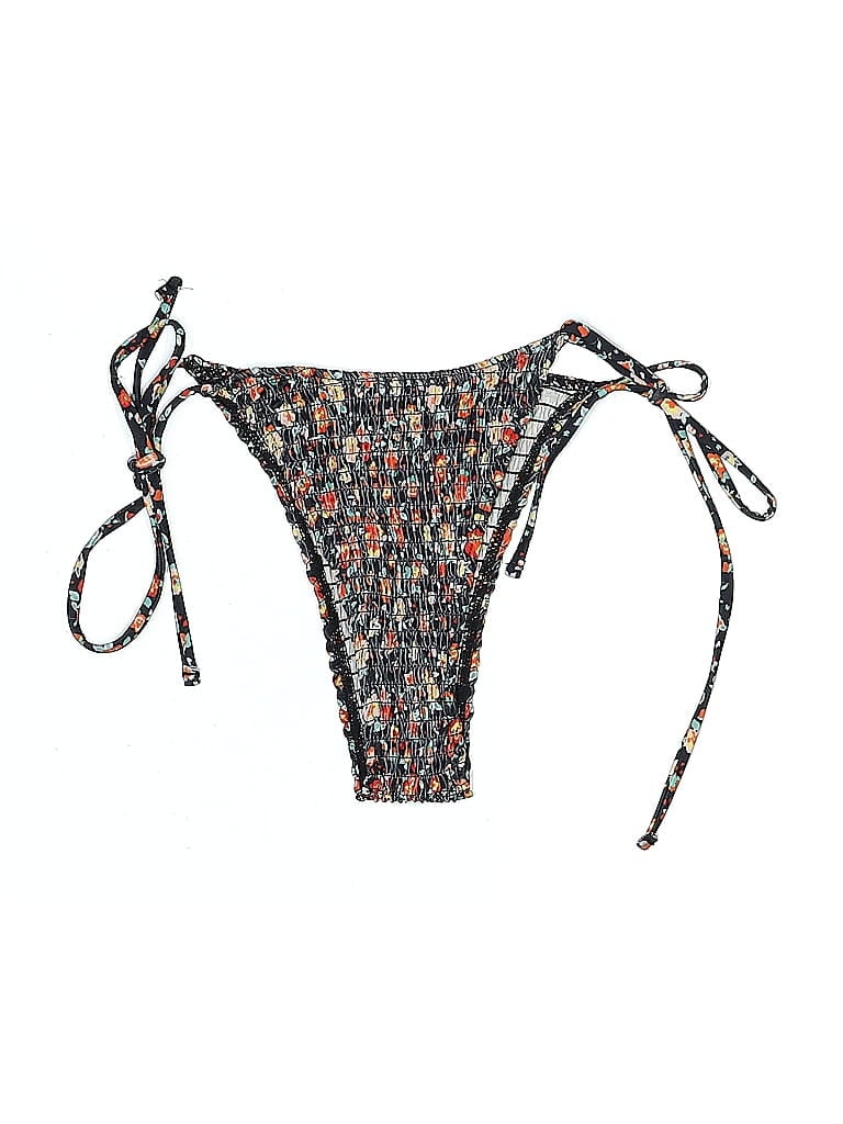 Pre-owned Unbranded Swimsuit Bottoms In Black