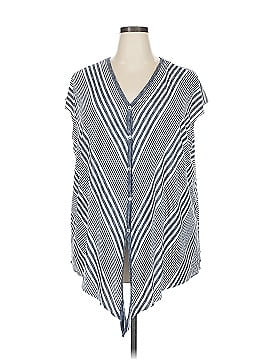 Max Studio Sleeveless Button Down Shirt