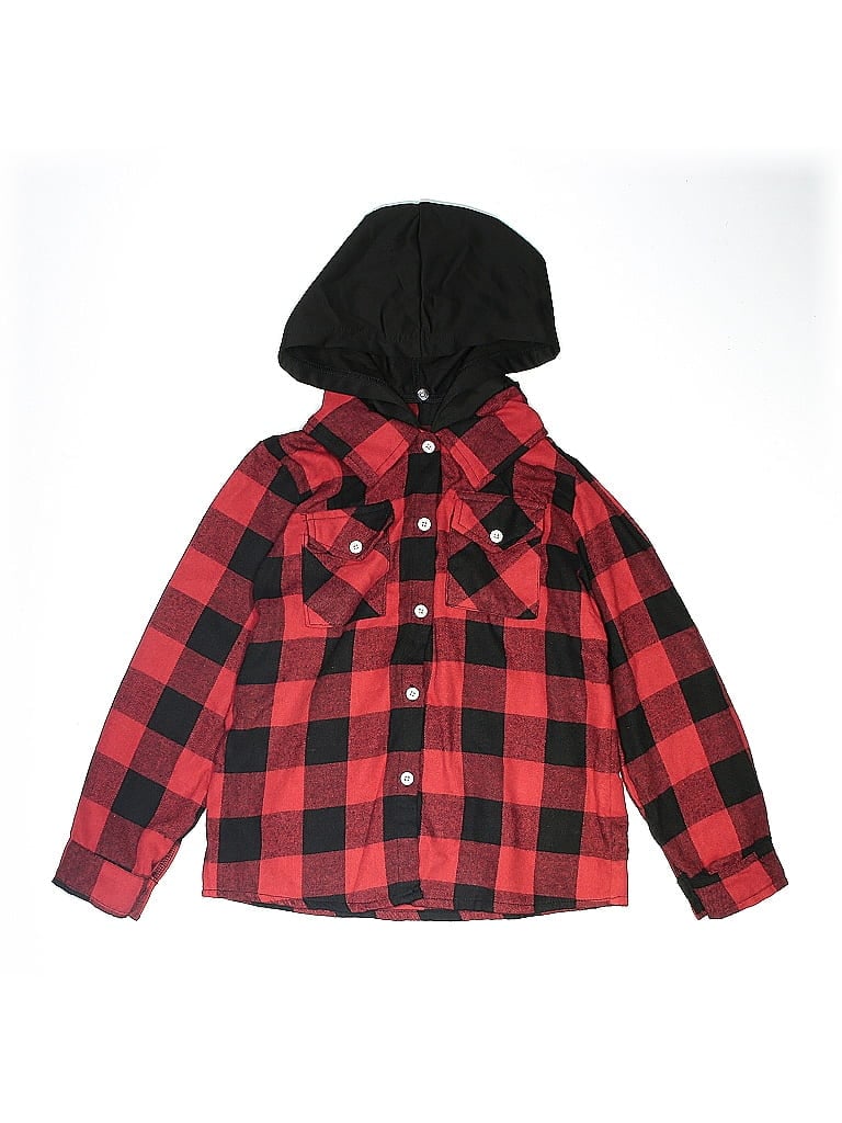 Click to view more detailed imagery on our partner's website Pre-owned Harley Davidson Kids' Long Sleeve Button Down Shirt In Red
