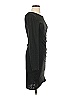 Leith Solid Black Casual Dress Size S - photo 4