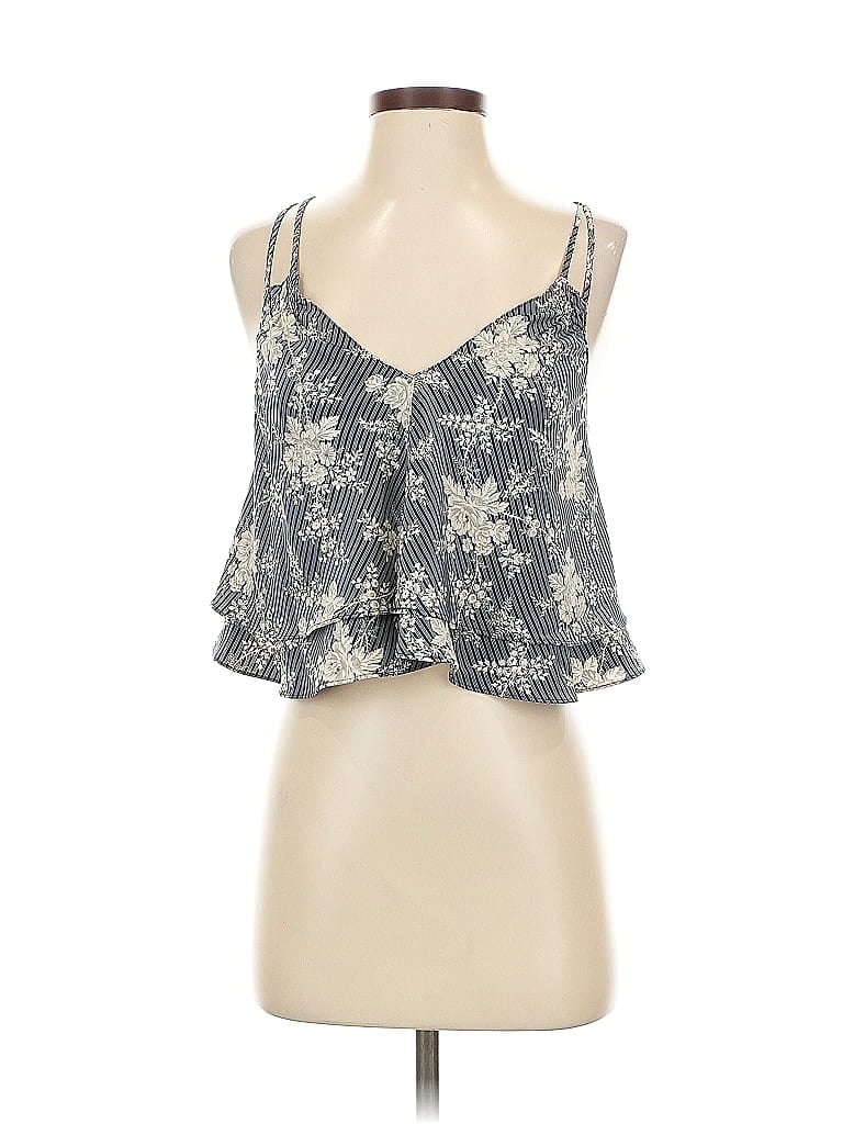Pre-owned Urban Outfitters Sleeveless Blouse In Gray