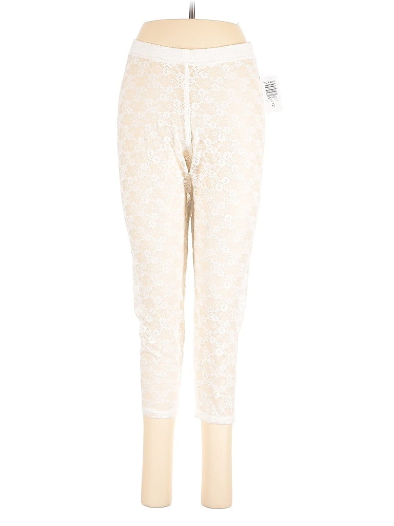 Torrid Casual Pants In White