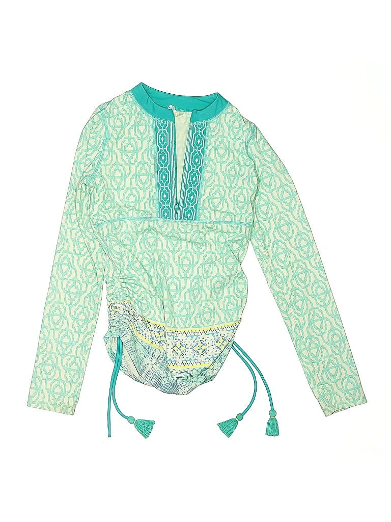 Pre-owned Cabana Life Kids' One Piece Swimsuit In Blue