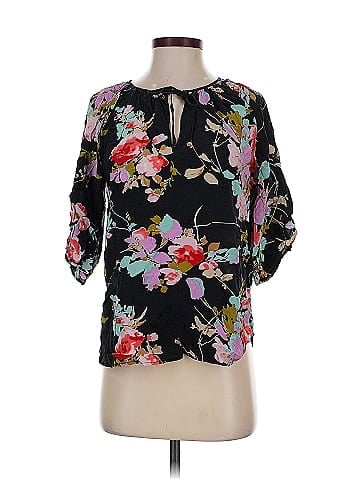 Yumi Kim 3/4 Sleeve Silk Top (view 1)