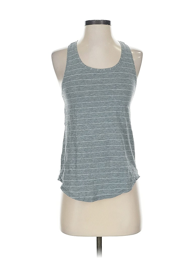 Click to view more detailed imagery on our partner's website Pre-owned Lululemon Athletica Tank Top Gray Halter Neckline Tops