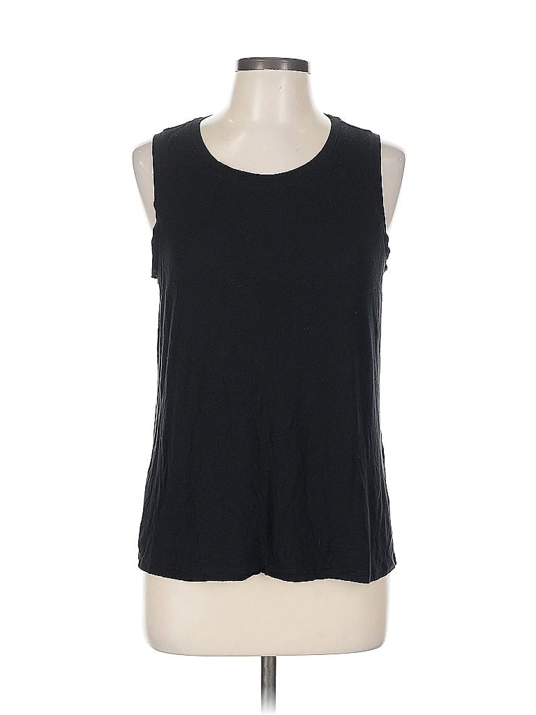 Click to view more detailed imagery on our partner's website Pre-owned Halogen Sleeveless T-shirt In Black