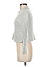 AE77 Gray Cashmere Pullover Sweater Size M - photo 5