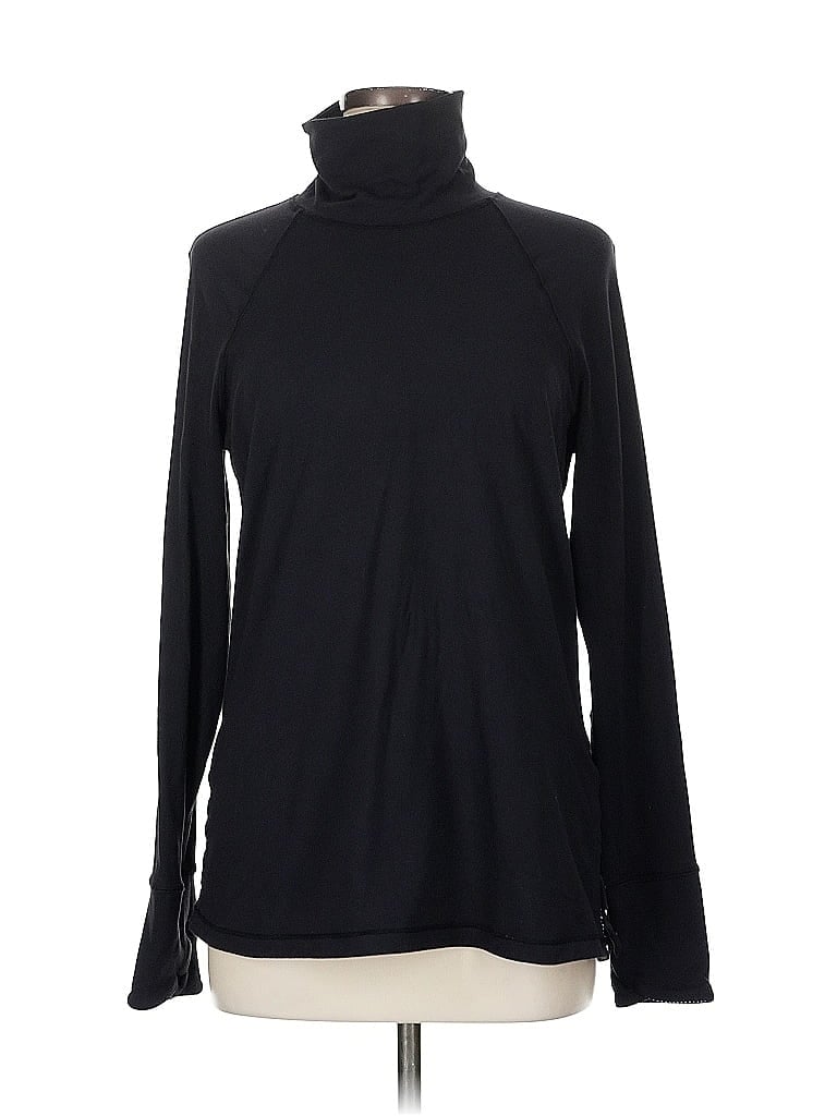 Pre-owned Lululemon Athletica Turtleneck Sweater In Blue