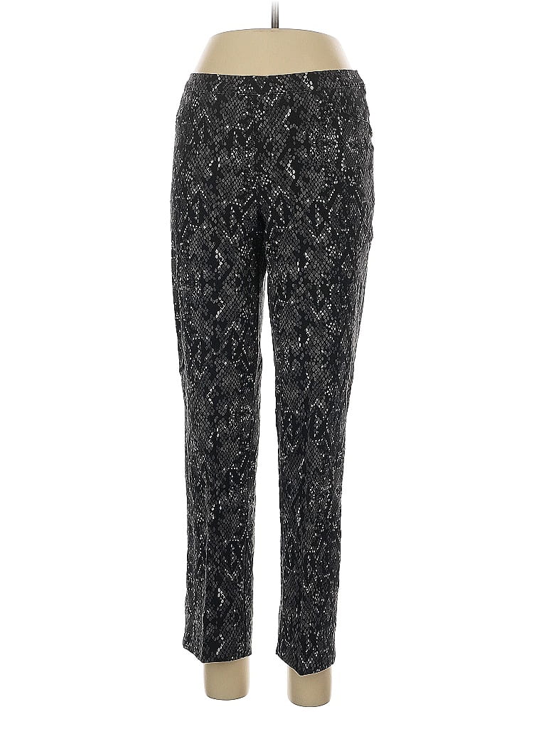 Pre-owned Isaac Mizrahi Live Casual Pants In Black