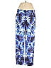 Milly Print Blue Casual Pants Size 0 - photo 1