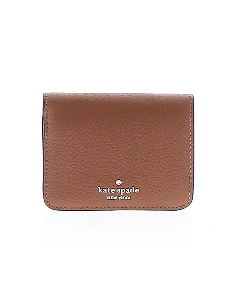 Pre-owned Kate Spade New York Leather Wallet In Brown