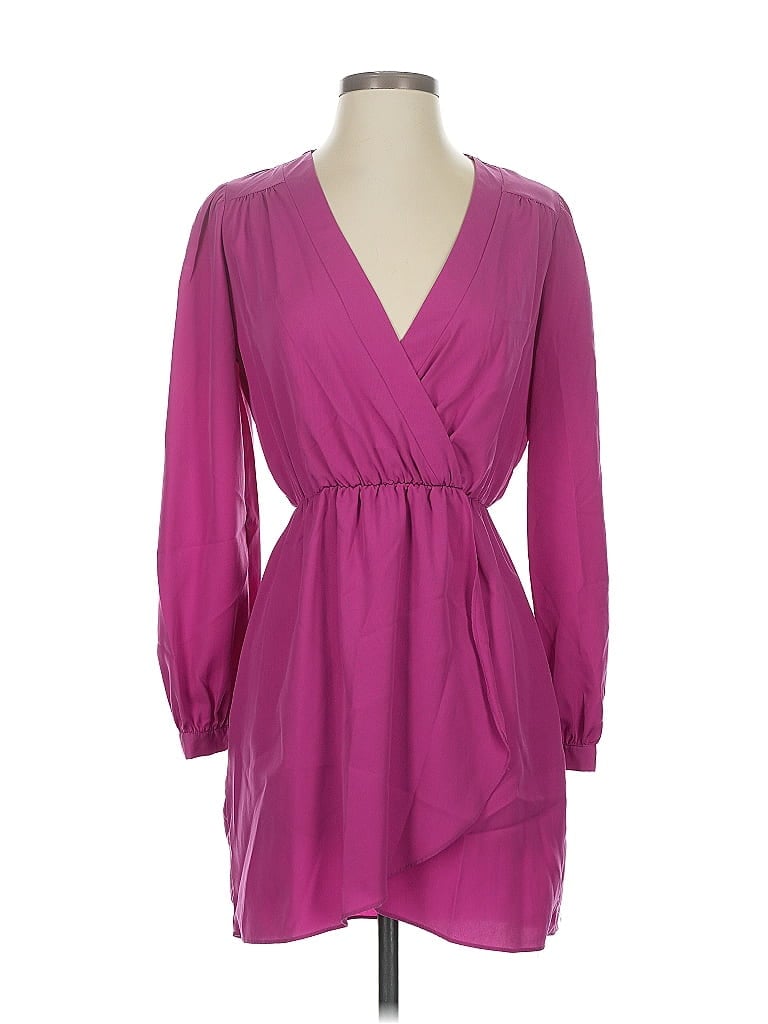 Pre-owned Honey Punch Cocktail Dress In Pink