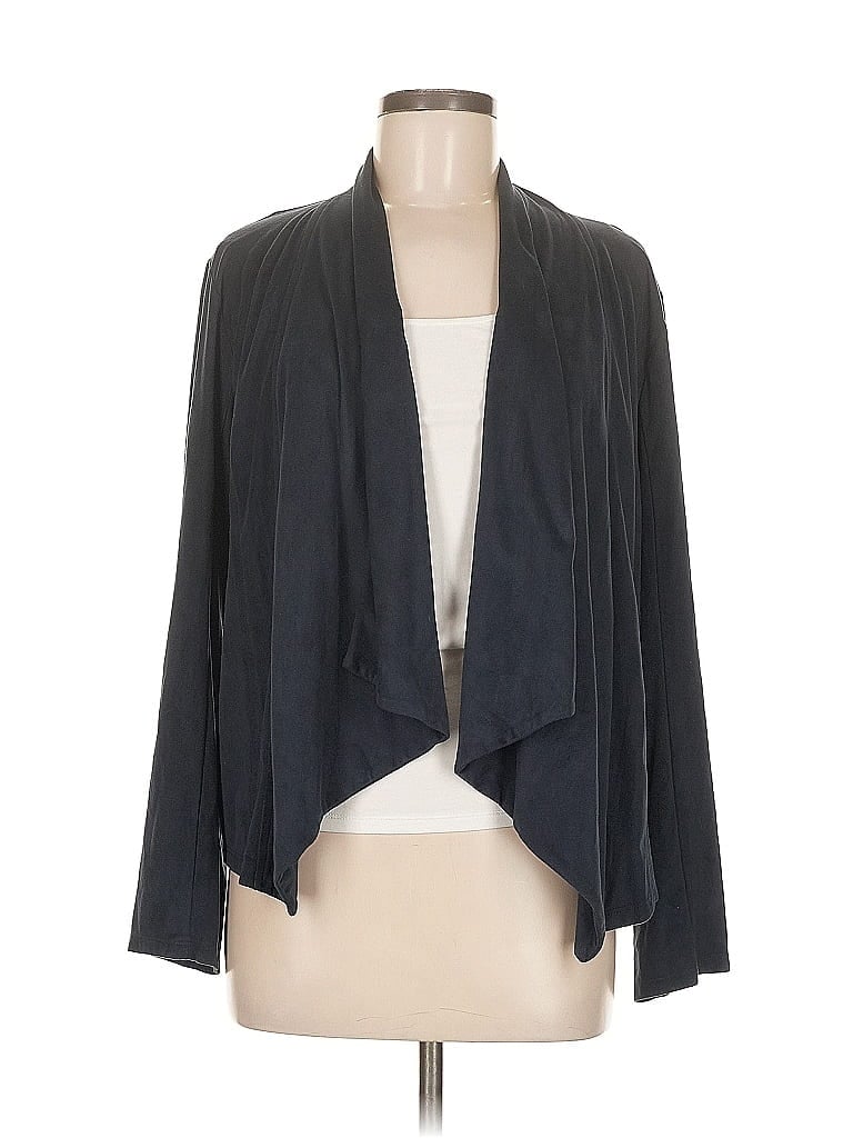 Pre-owned Style & Co Blazer Jacket In Gray