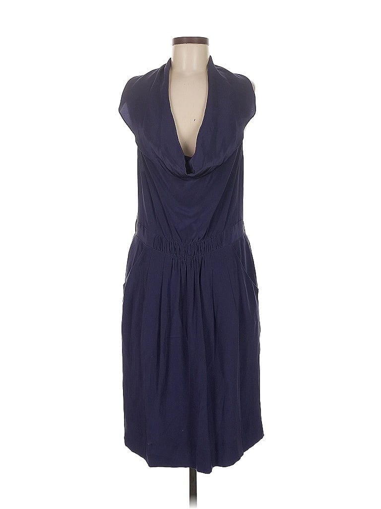 Pre-owned Bcbgmaxazria Casual Dress In Blue