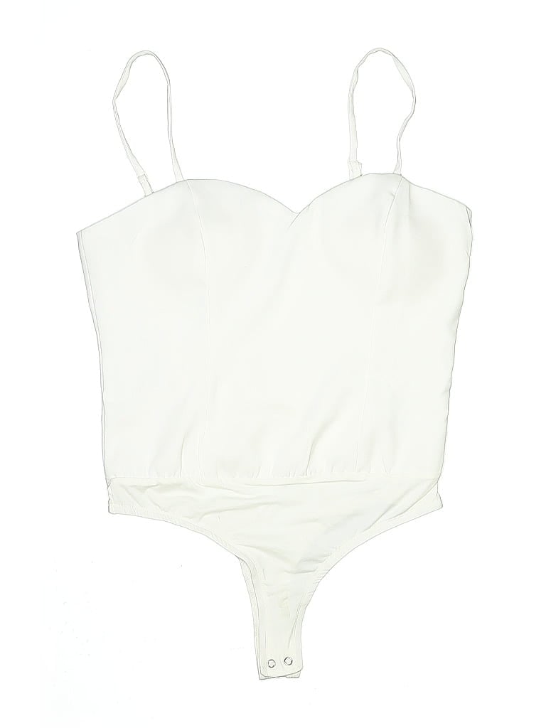 Pre-owned Lulus Bodysuit In White