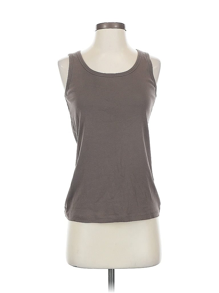 Click to view more detailed imagery on our partner's website Pre-owned St. John's Bay Sleeveless T-shirt In Gray