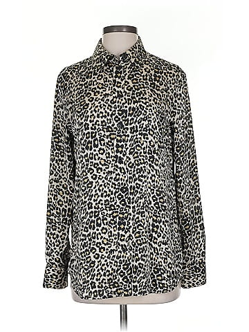Equipment Long Sleeve Blouse (view 1)