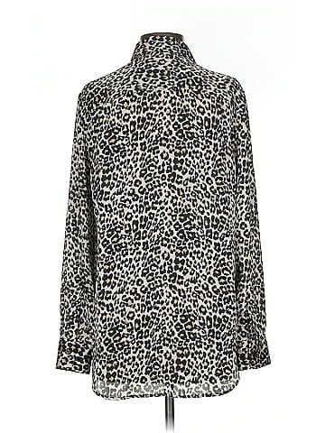 Equipment Long Sleeve Blouse (view 2)