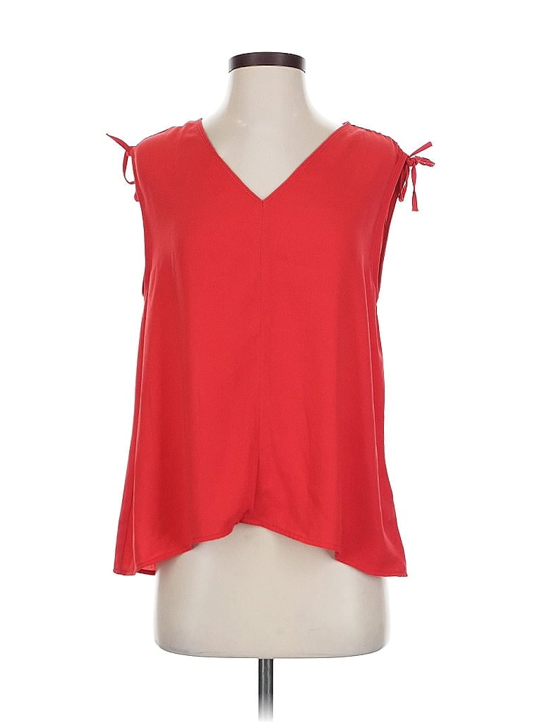 Pre-owned Velvet Heart Sleeveless Blouse In Red