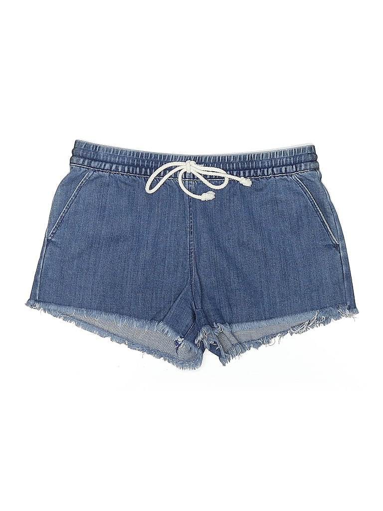 Pre-owned Aerie Denim Shorts In Blue