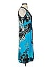 Tahari Print Blue Cocktail Dress Size P (petite) - photo 4