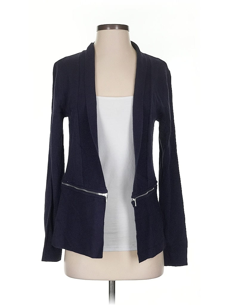 7th Avenue Design Studio New York & Company Cardigan Sweater In Blue