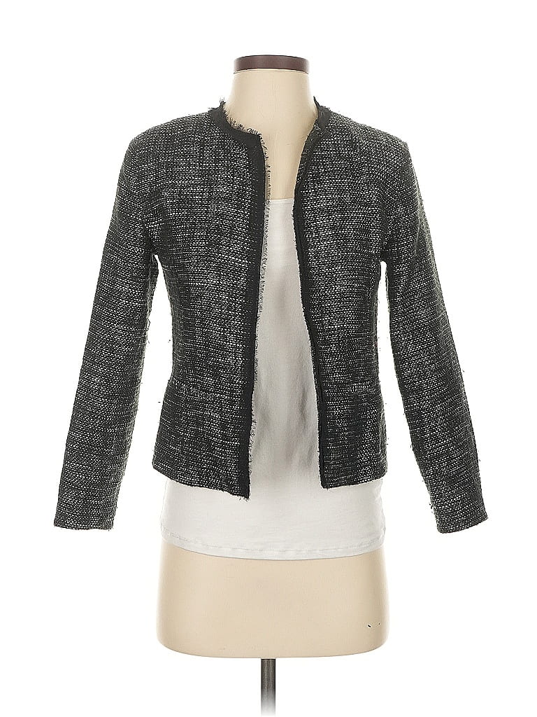 Pre-owned Avec Les Filles Jacket In Gray