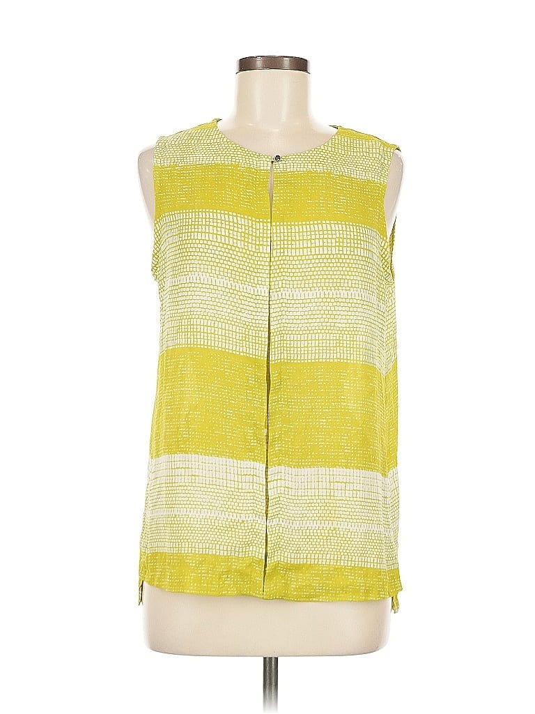 LIZ CLAIBORNE Pre-owned Sleeveless Blouse In Yellow