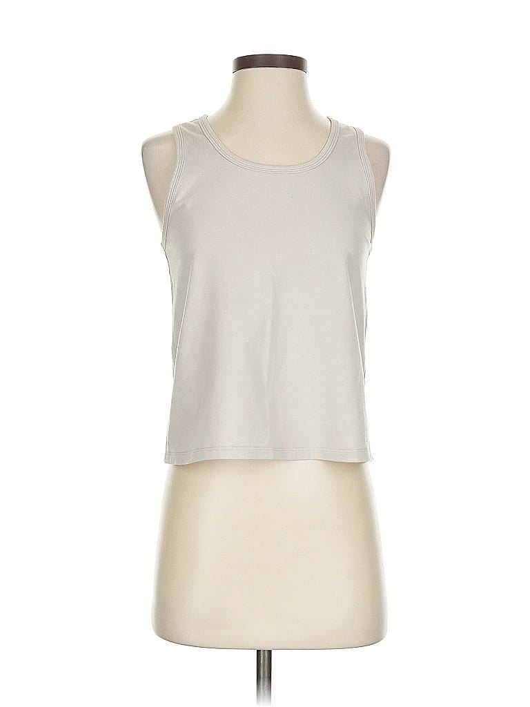 Click to view more detailed imagery on our partner's website Pre-owned Athleta Sleeveless T-shirt In Silver