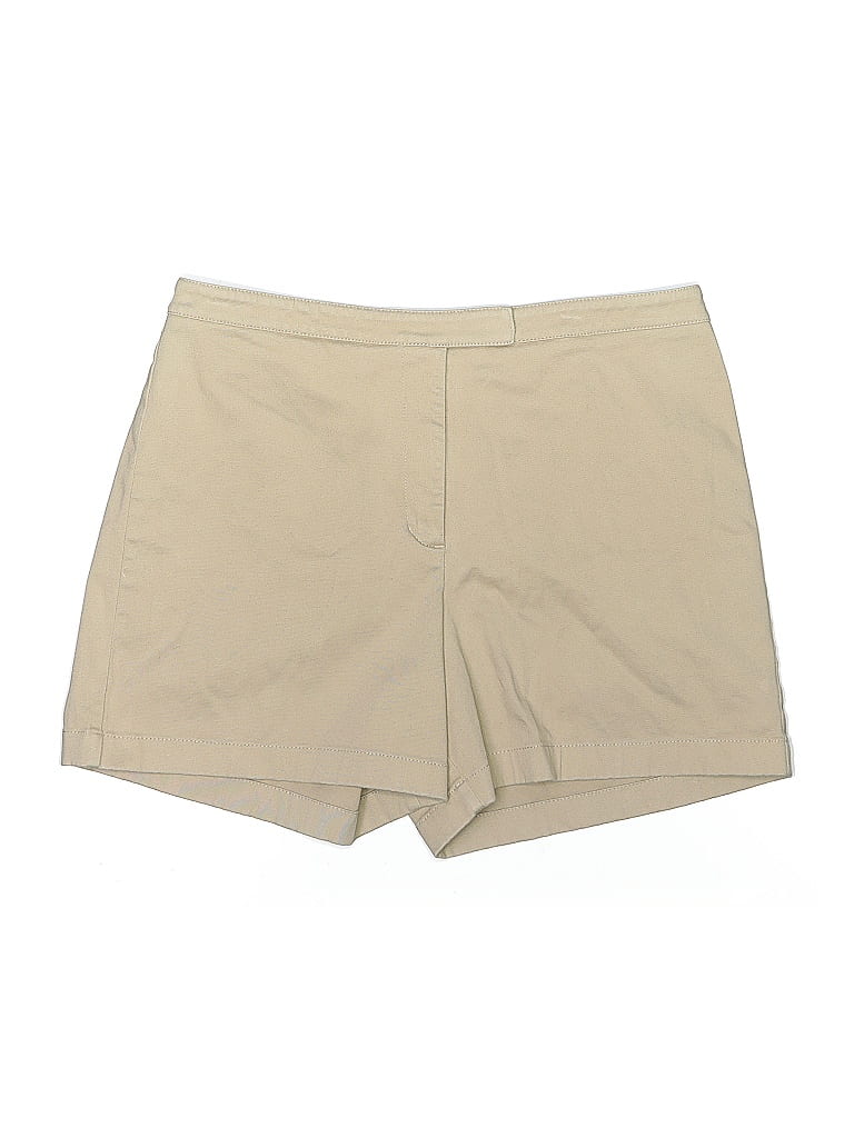 Pre-owned Ann Taylor Factory Khaki Shorts In Brown