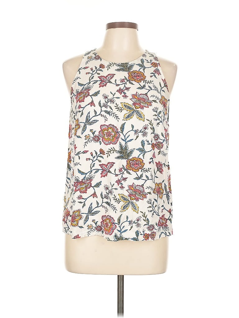 Pre-owned Old Navy Sleeveless Blouse In White