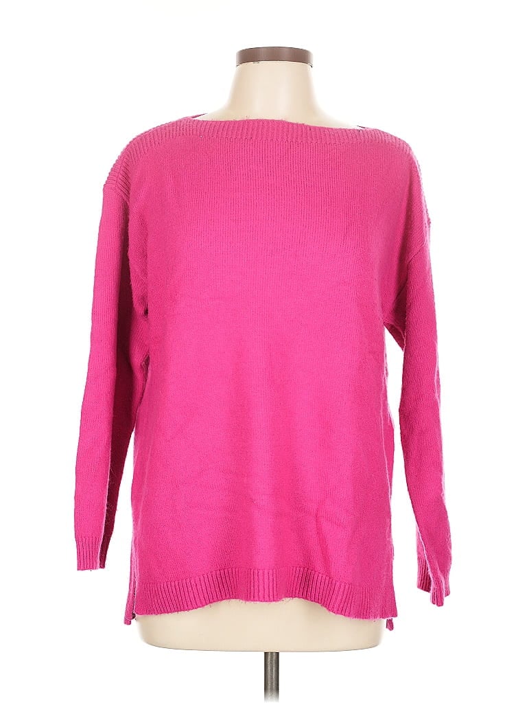 Pre-owned Ann Taylor Pullover Sweater In Pink