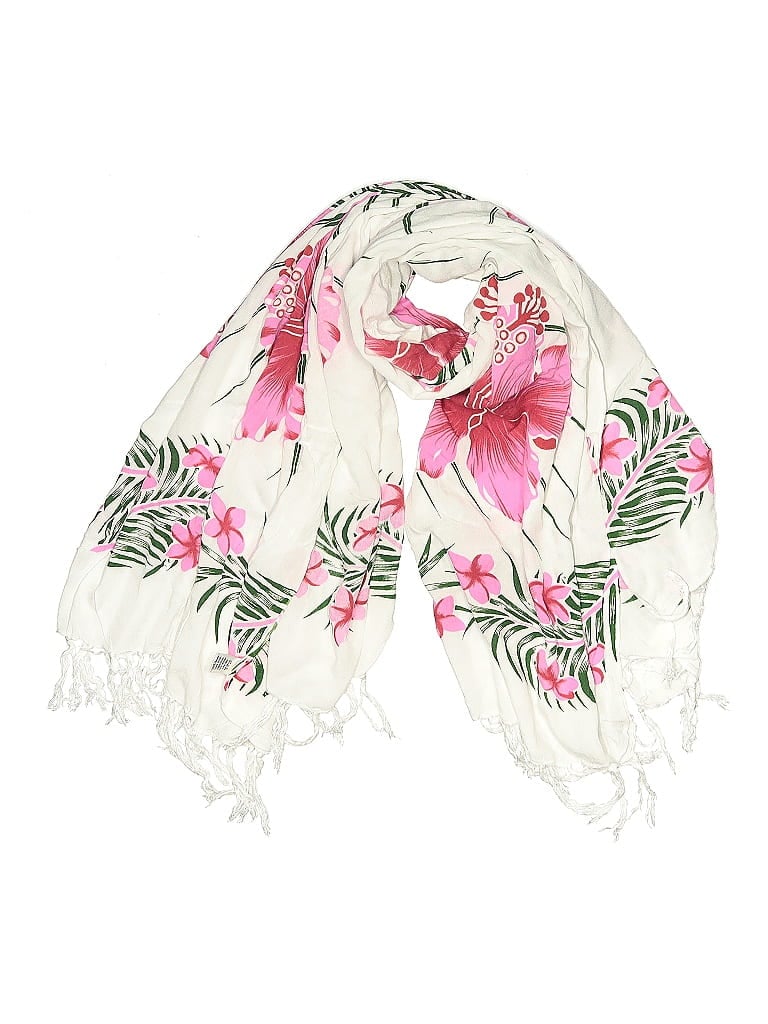 Pre-owned Unbranded Scarf In White