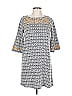 THML 100% Rayon Gray Casual Dress Size L - photo 1